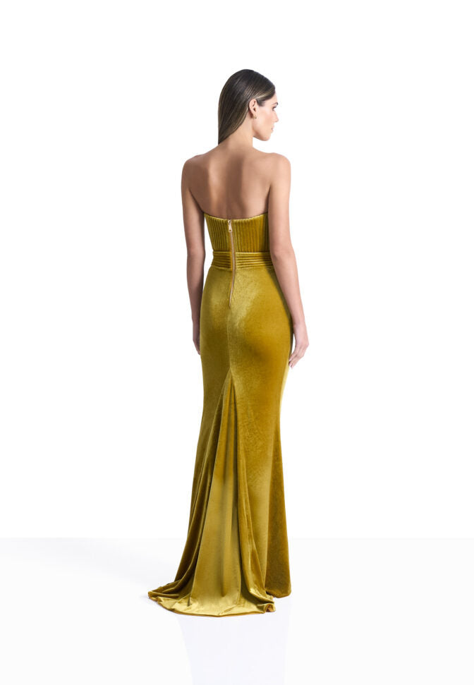 Reine de Reinettes Velvet Gown