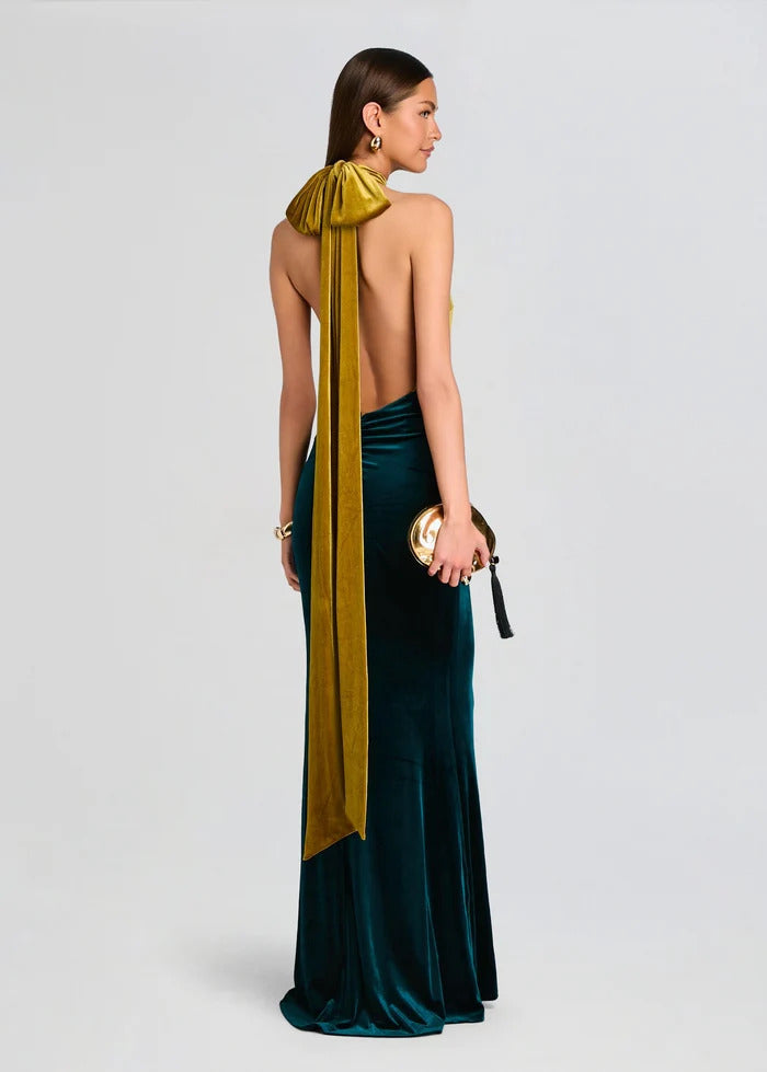 Goletan Velvet Dress