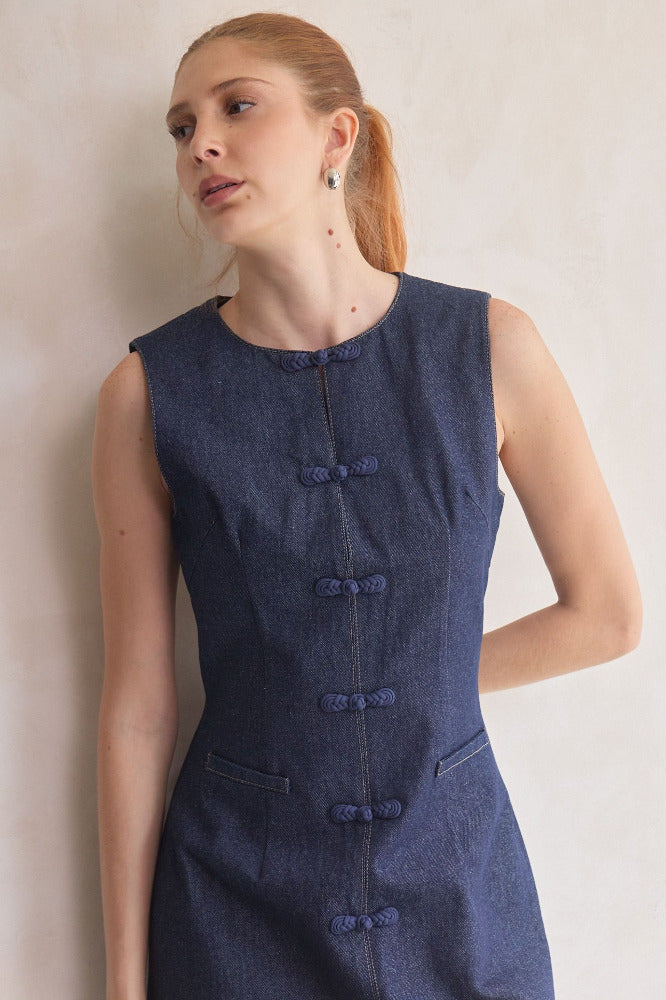 Billie Denim Mini Dress