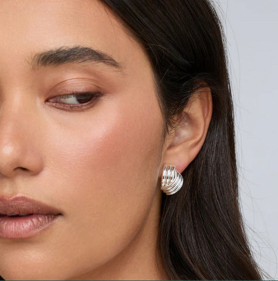 Clove Earrings Silver