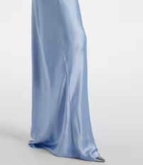 Draped Strapless Gown