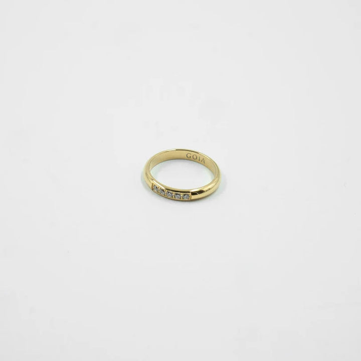 Orbit Pave Ring