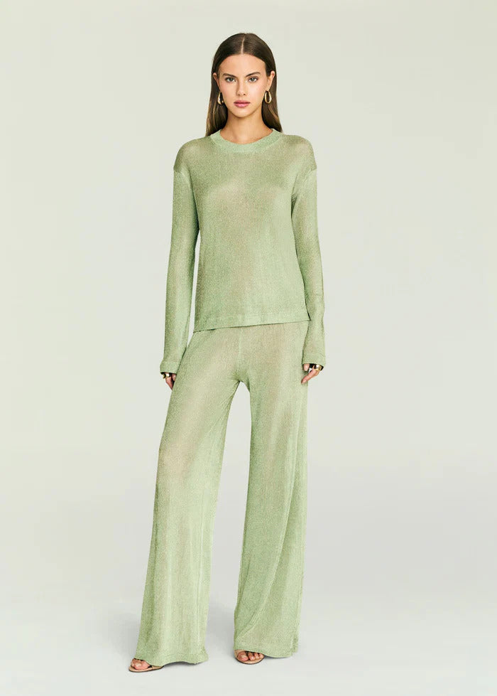 Sheldon & Hana Metallic Knit Set