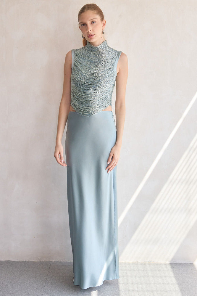 Sleveless & Chantel Set