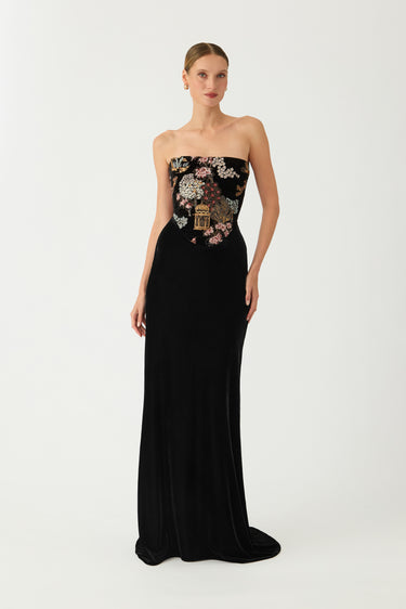 Isha Velvet Gown