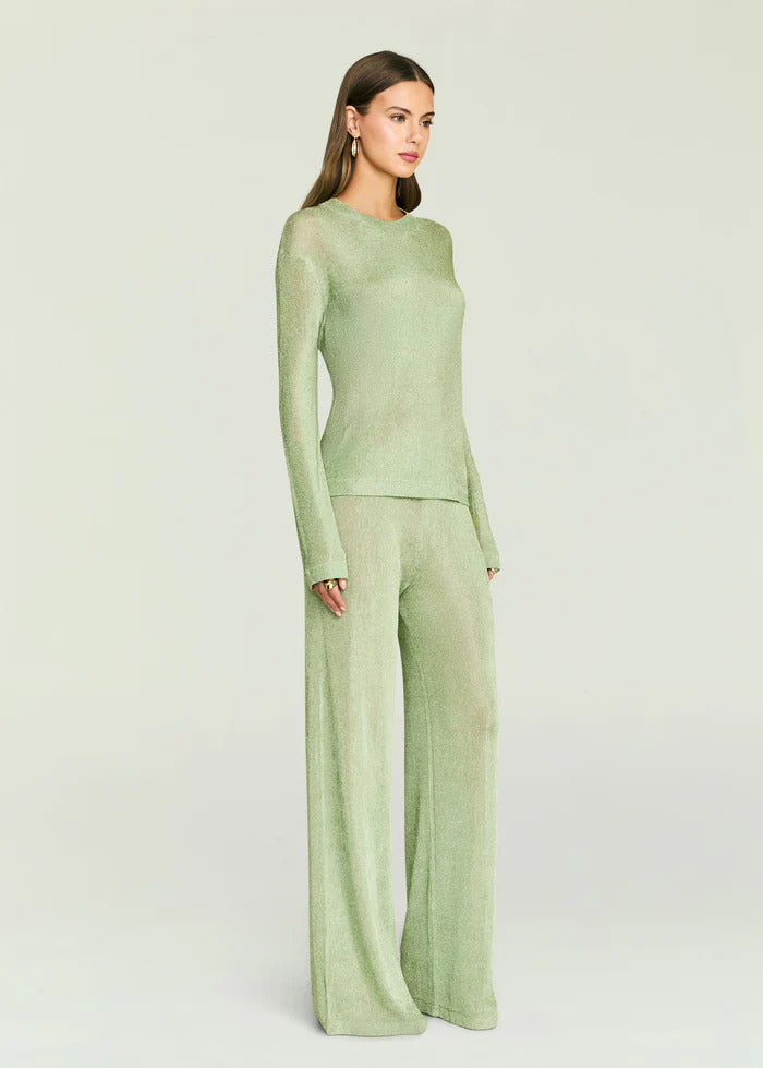 Sheldon & Hana Metallic Knit Set