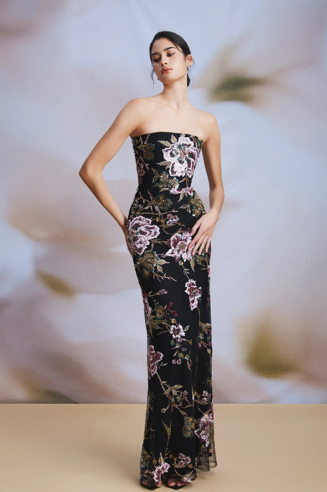 Pippa Strapless Maxi Dress