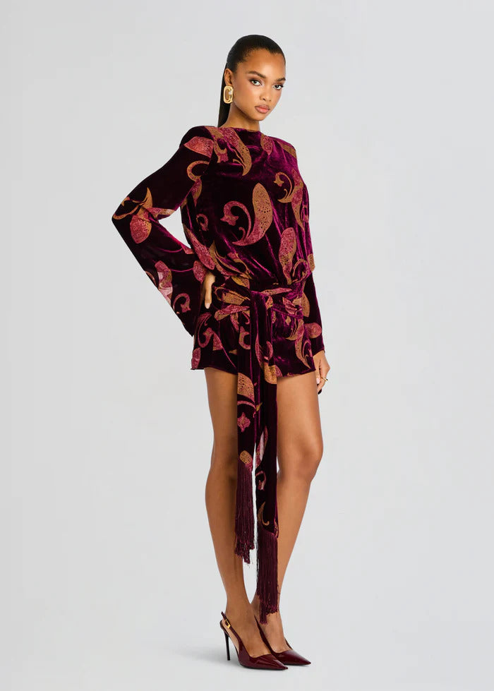 Thesaly Velvet Dress