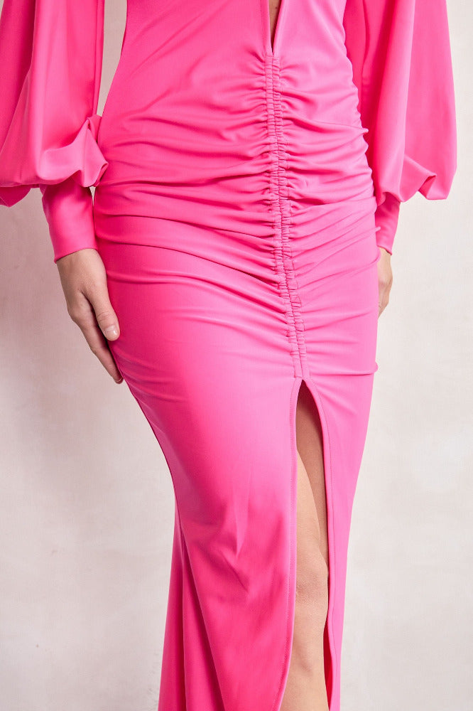 Ardelle Pink Long Dress