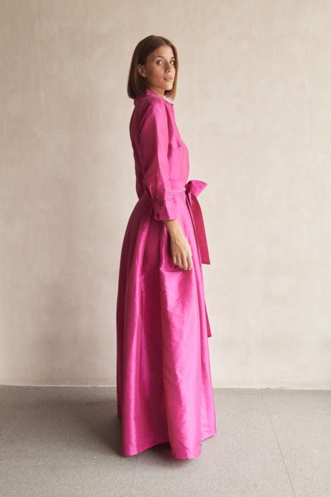 Julip s/s Belted Gown