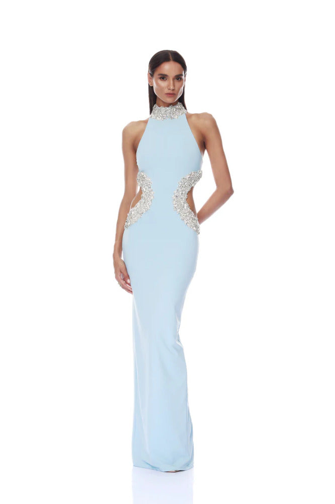 Camila Halterneck Double Cutout