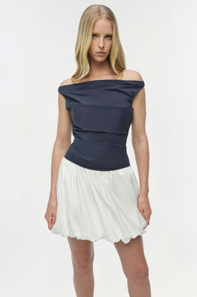 Salida Cotton Bubble Mini Dress