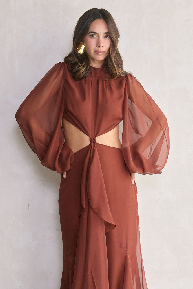 Rosalinda Chiffon Dress