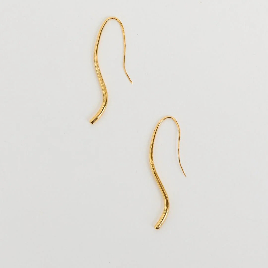 Lenora Earrings Gold