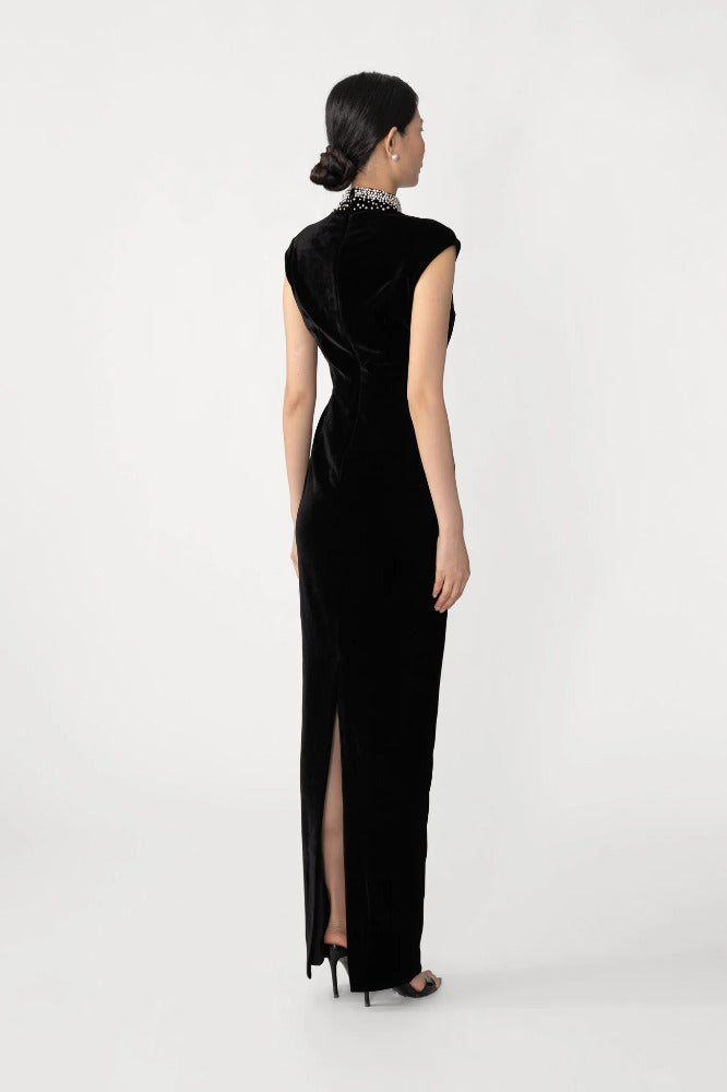 Lenora Velvet Gown
