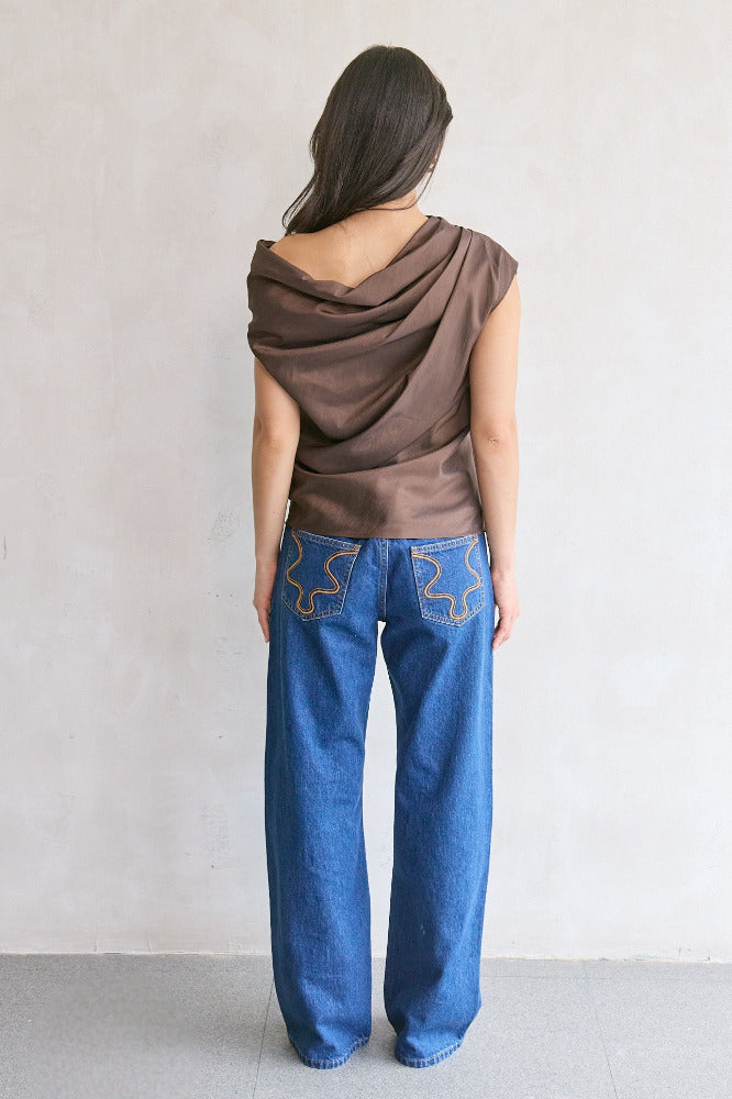 Vivia Draped Top