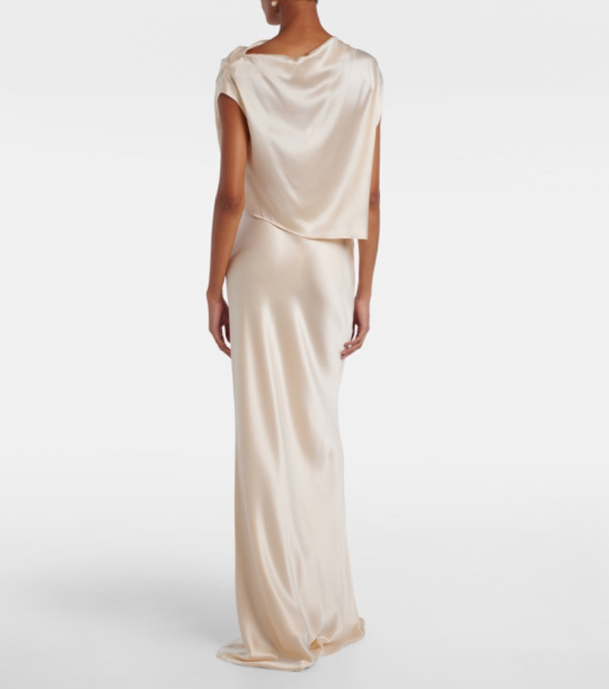 Floor Length & Top Set