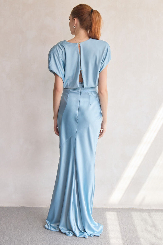 Ilium Satin Gown