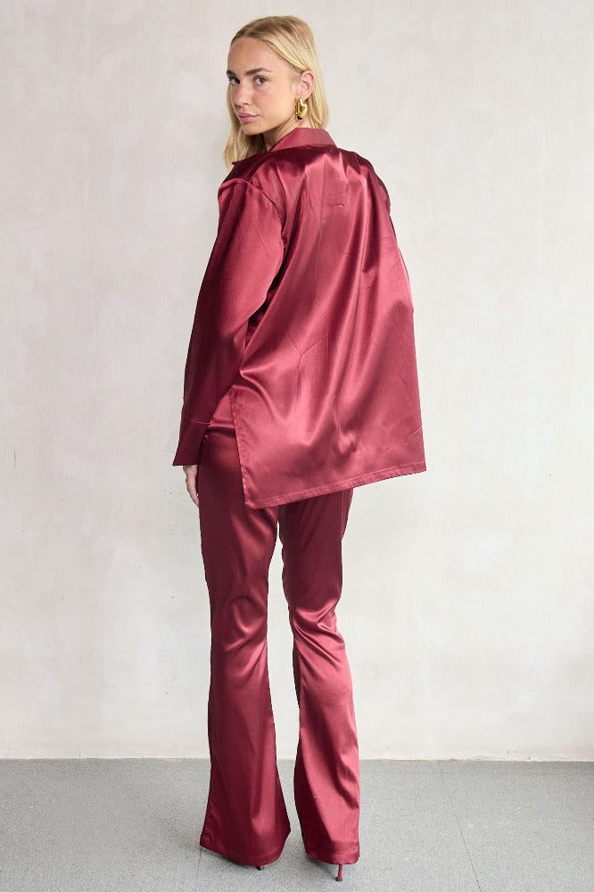 Catalina Burgundy Set
