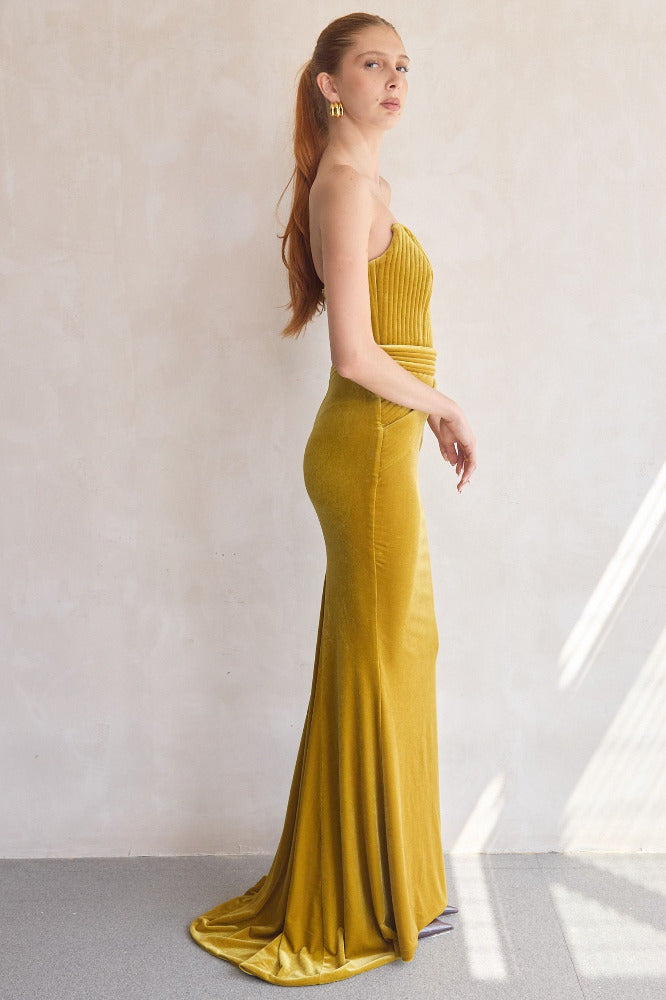 Reine de Reinettes Velvet Gown