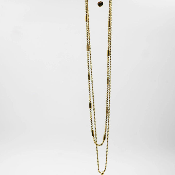 Twist Bar Diamond Necklace