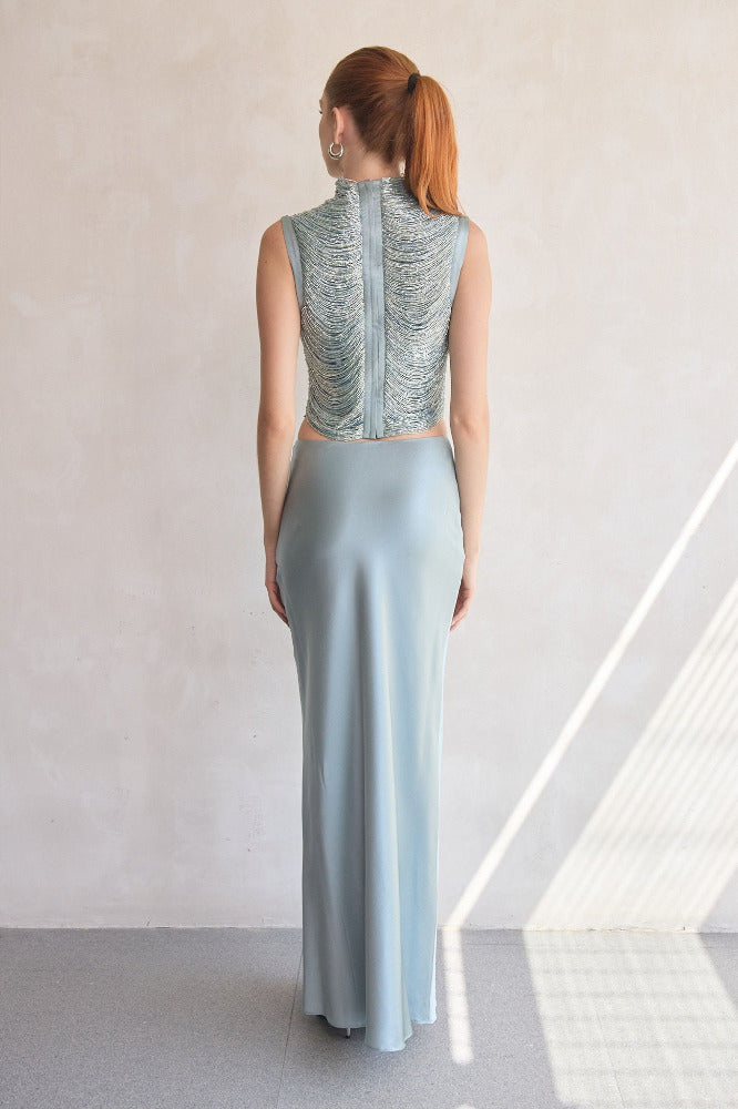 Sleveless & Chantel Set