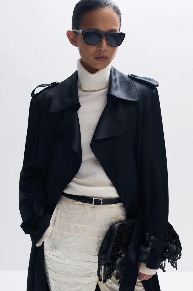 Alvida Belted Long Coat