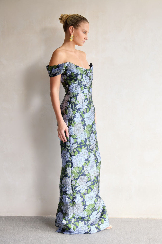 Jackson Jacquard Gown