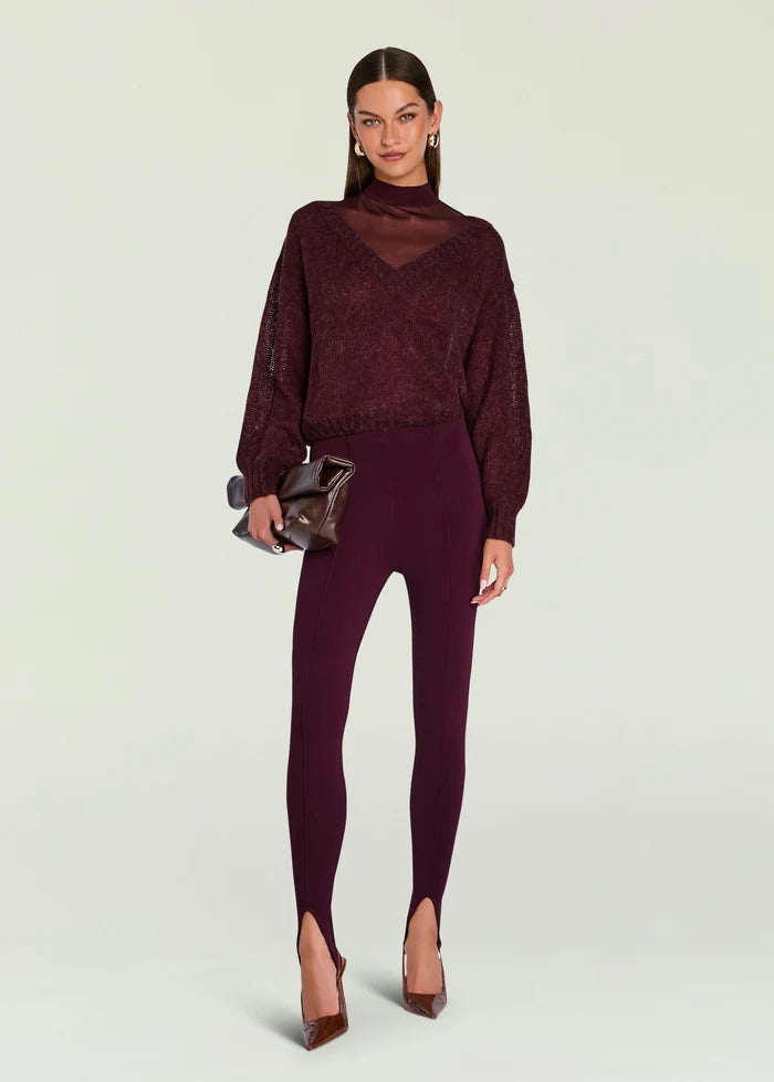 Valda Sweater in Bordeux