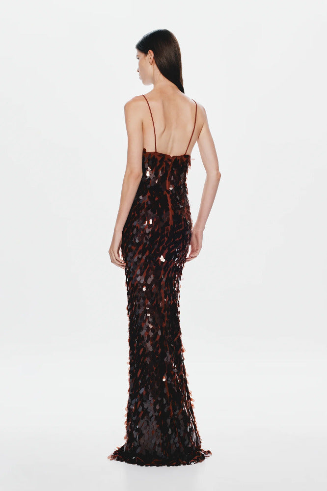 The Sapphire Sequin Dress