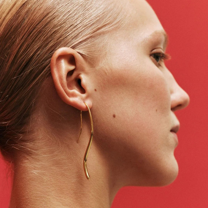 Lenora Earrings Gold