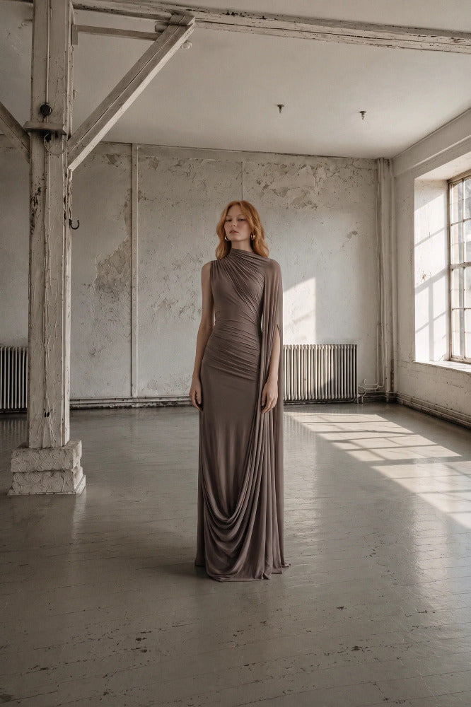 Maple Long Dress