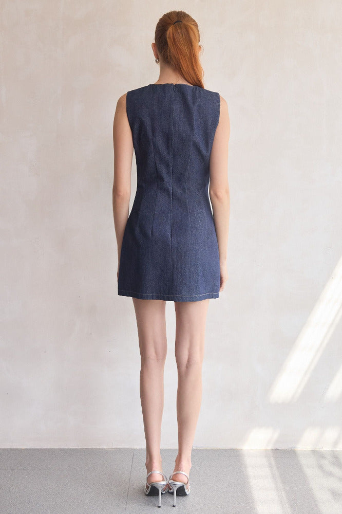 Billie Denim Mini Dress
