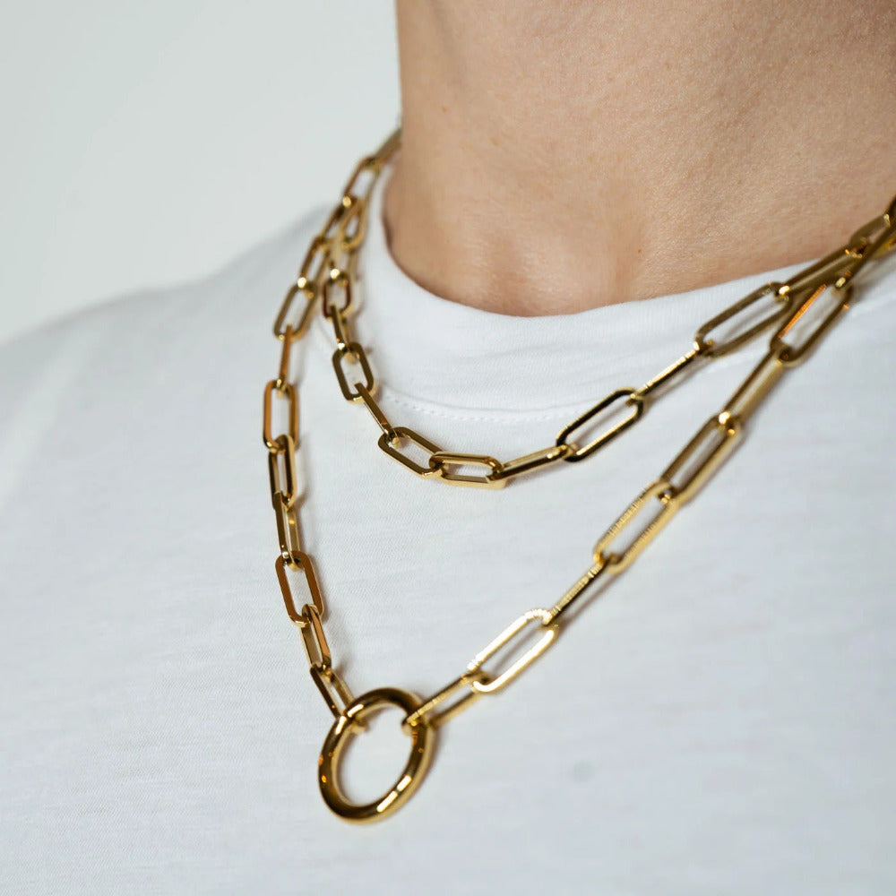 Double Loop Clip Chain