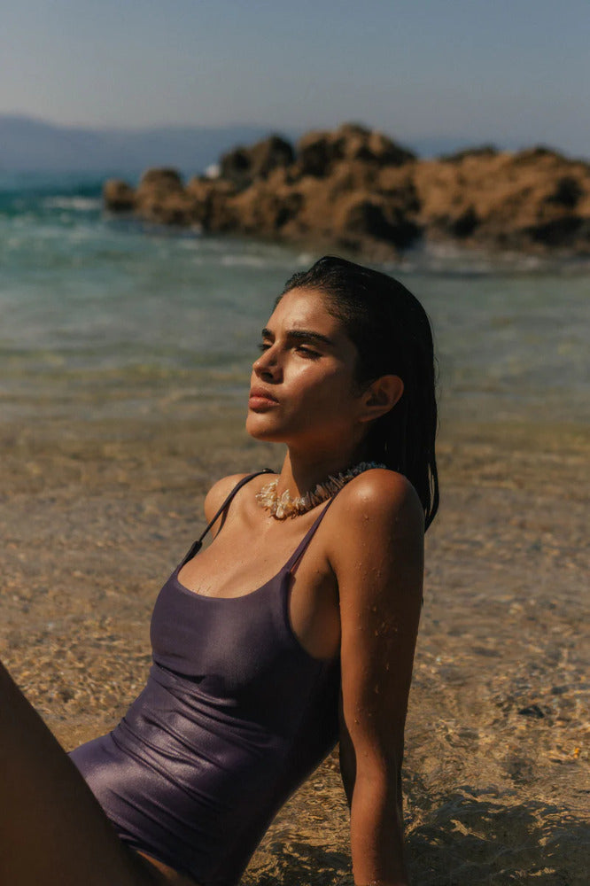 Alessandra One Piece Plum