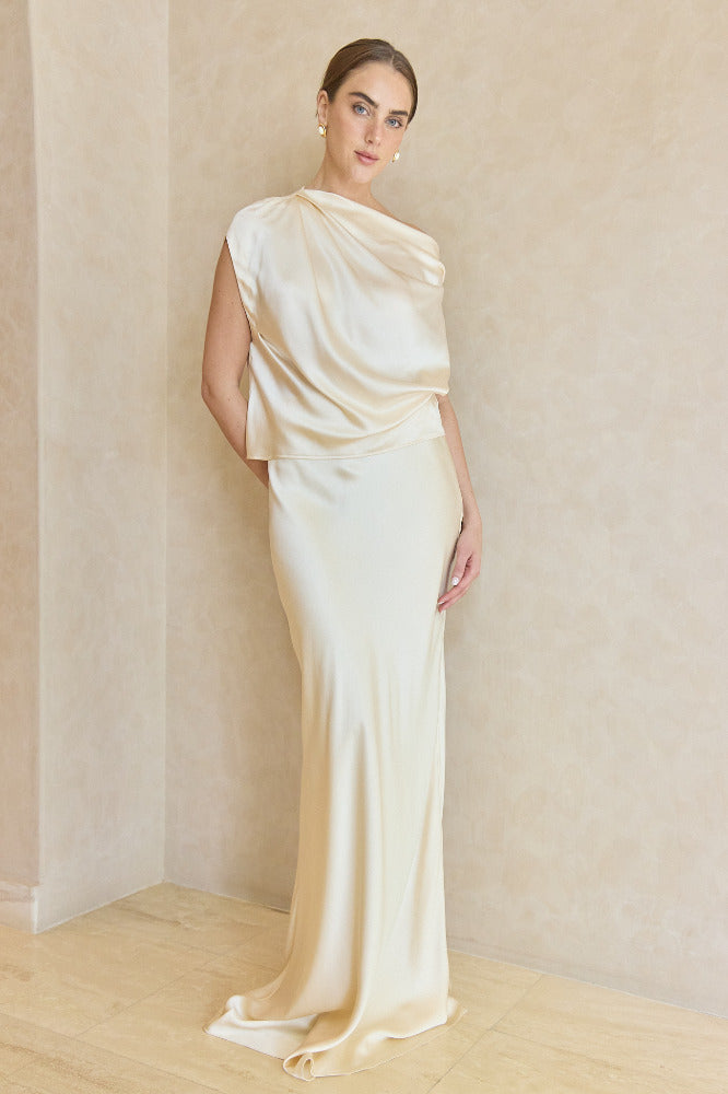 Floor Length & Top Set
