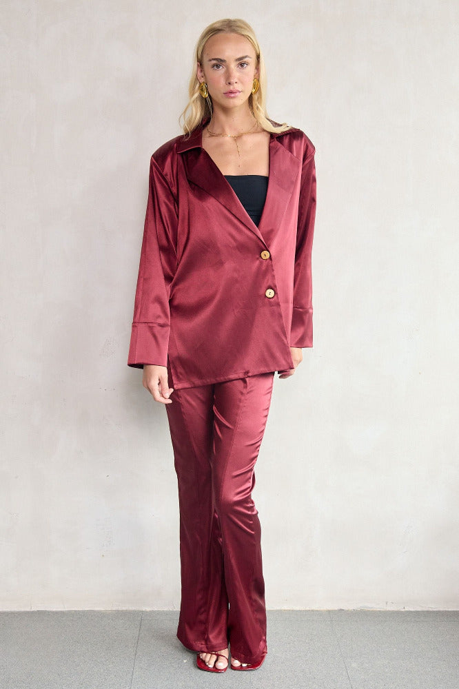 Catalina Burgundy Set