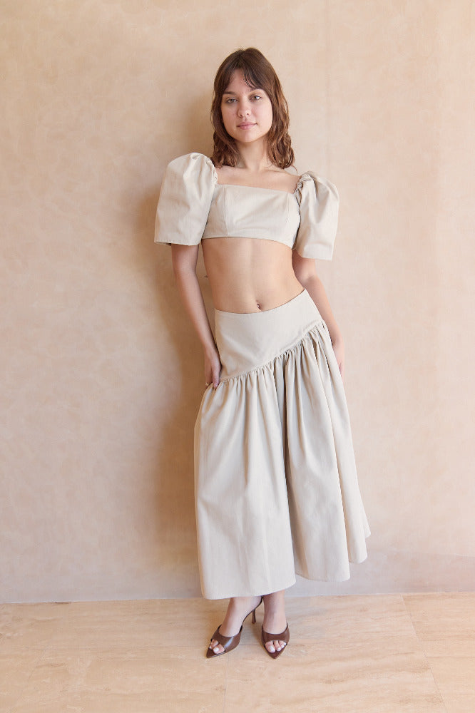 Elvia Garrido Top & Skirt Set