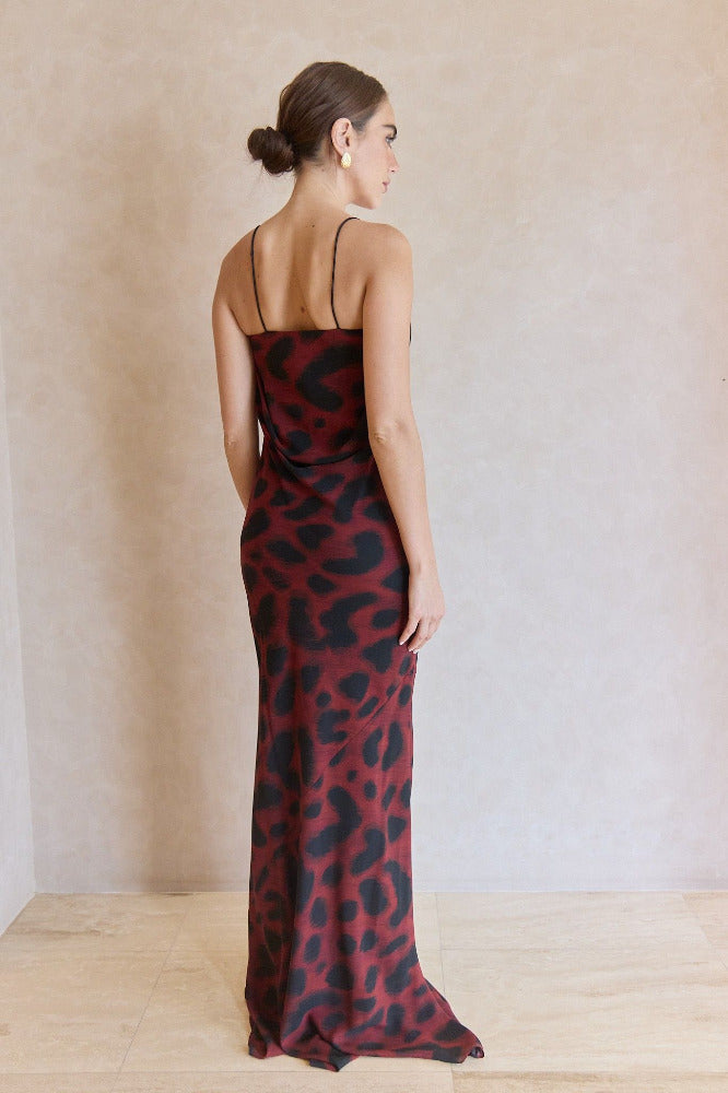 Drape Gown in Silk Georgette