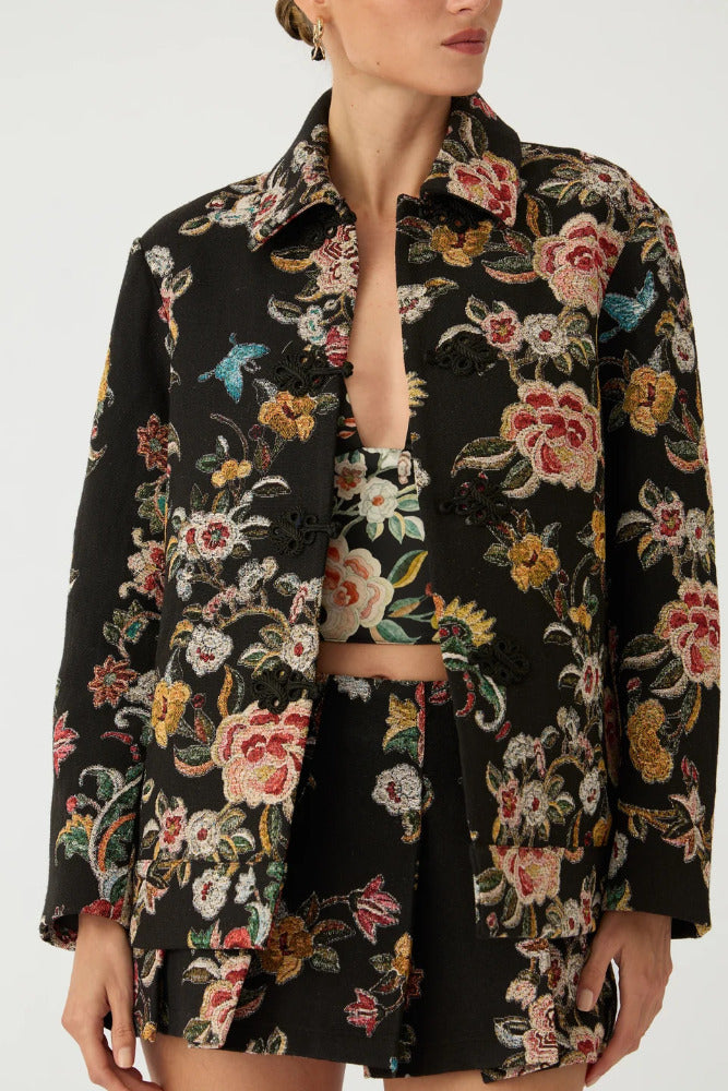 Miles Brocade Jacket