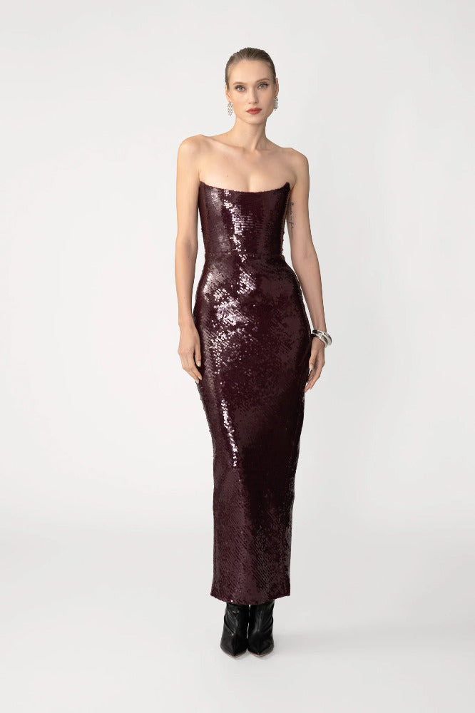 Venus Sequin Gown
