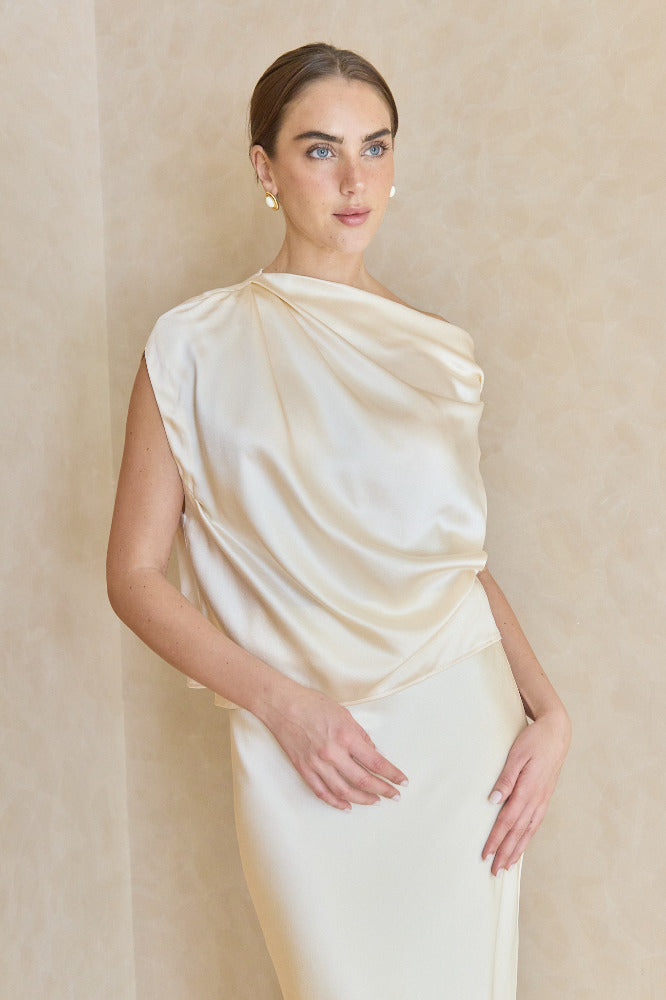 Floor Length & Top Set