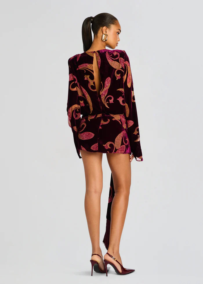 Thesaly Velvet Dress