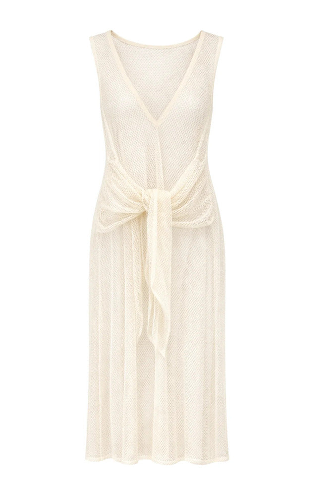 Vestido Creta Red Crudo
