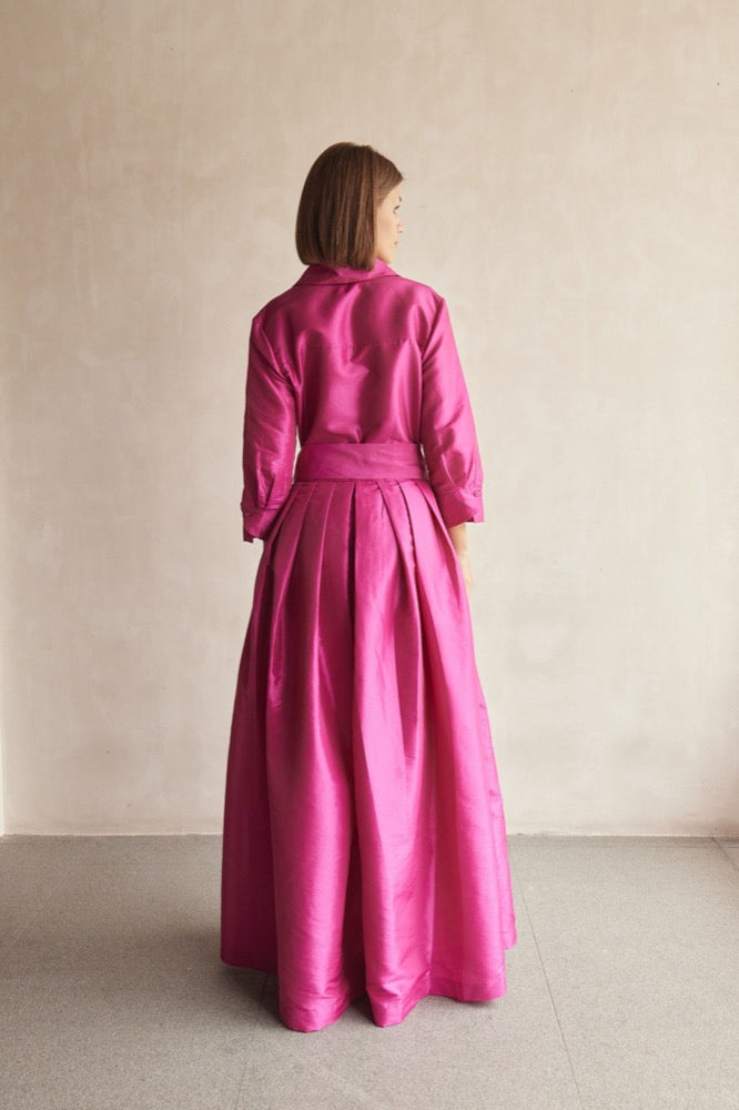 Julip s/s Belted Gown