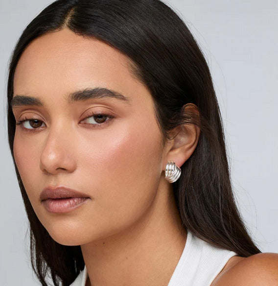 Clove Earrings Silver
