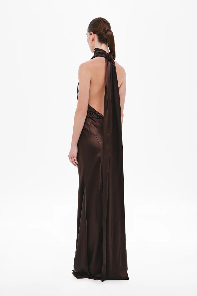 The Cameron Satin Dress