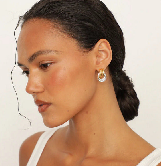 Baby Knot Earrings Mixed