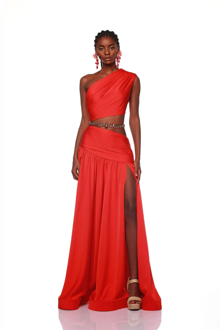 Jafari Flame One Shoulder Sleeveless