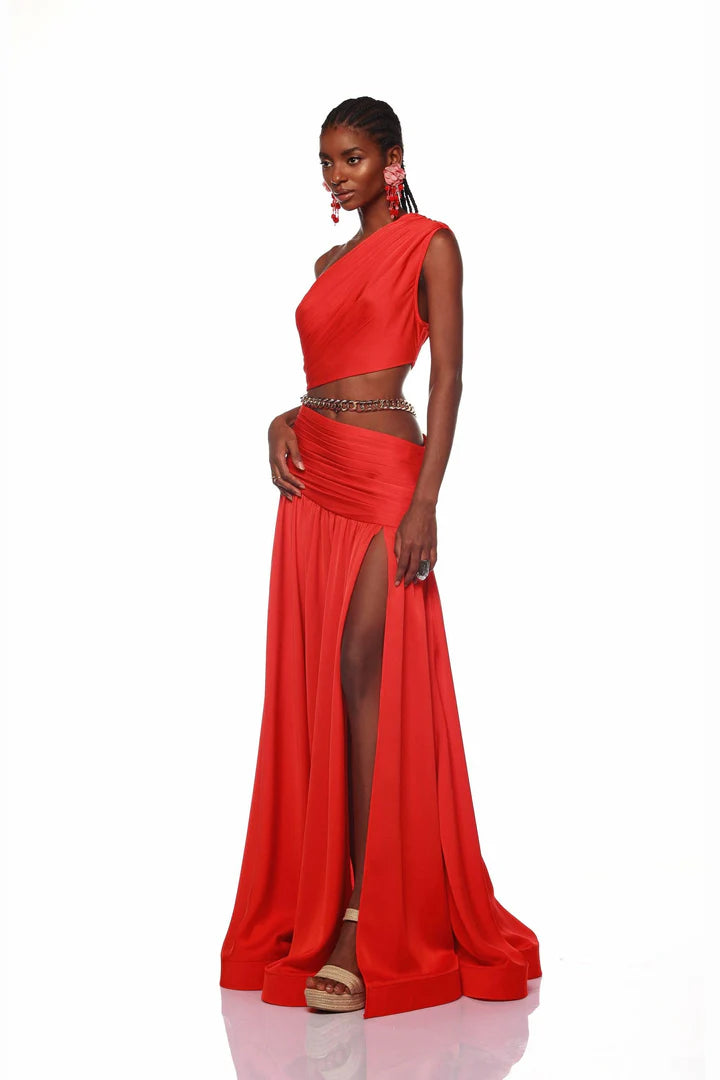 Jafari Flame One Shoulder Sleeveless